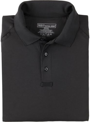5.11 Tactical Men's Performance Short Sleeve Polo, 100% Polyester, Moisture Wicking, Style 71049