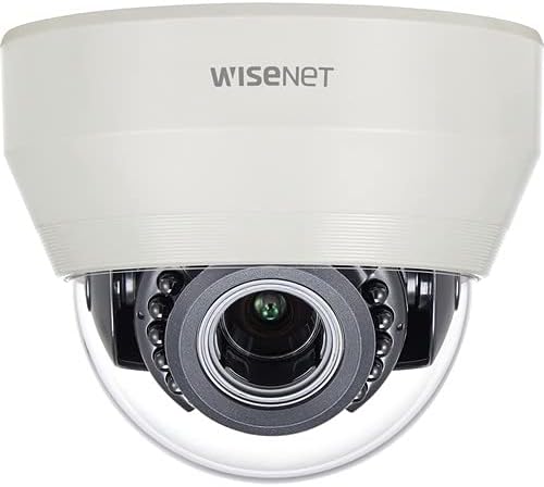 Wisenet SCD-6085R 2 Megapixel Surveillance Camera - Dome - 65.62 ft - 1920 x 1080-3.20 mm Varifocal Lens - 3.1x Optical
