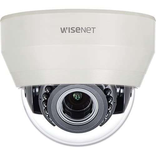 Wisenet SCD-6085R 2 Megapixel Surveillance Camera - Dome - 65.62 ft - 1920 x 1080-3.20 mm Varifocal Lens - 3.1x Optical