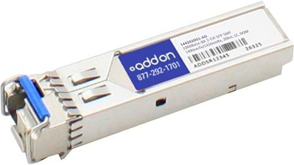 ADDON 1442020G1-AO SFP (Mini-GBIC) 1000Base-BX LC Single-Mode Transceiver