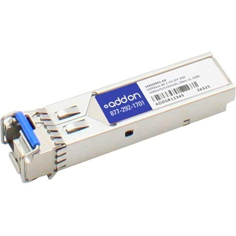 ADDON 1442020G1-AO SFP (Mini-GBIC) 1000Base-BX LC Single-Mode Transceiver