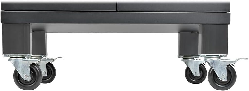 Tripp Lite Charging Station Cart Conversion Kit withHandle, Casters & Power Cord Manager for 16-Device AC & USB Charging