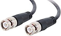 C2G 03186 RG58 BNC Thinnet Coax Cable, Black (15 Feet, 4.57 Meters)