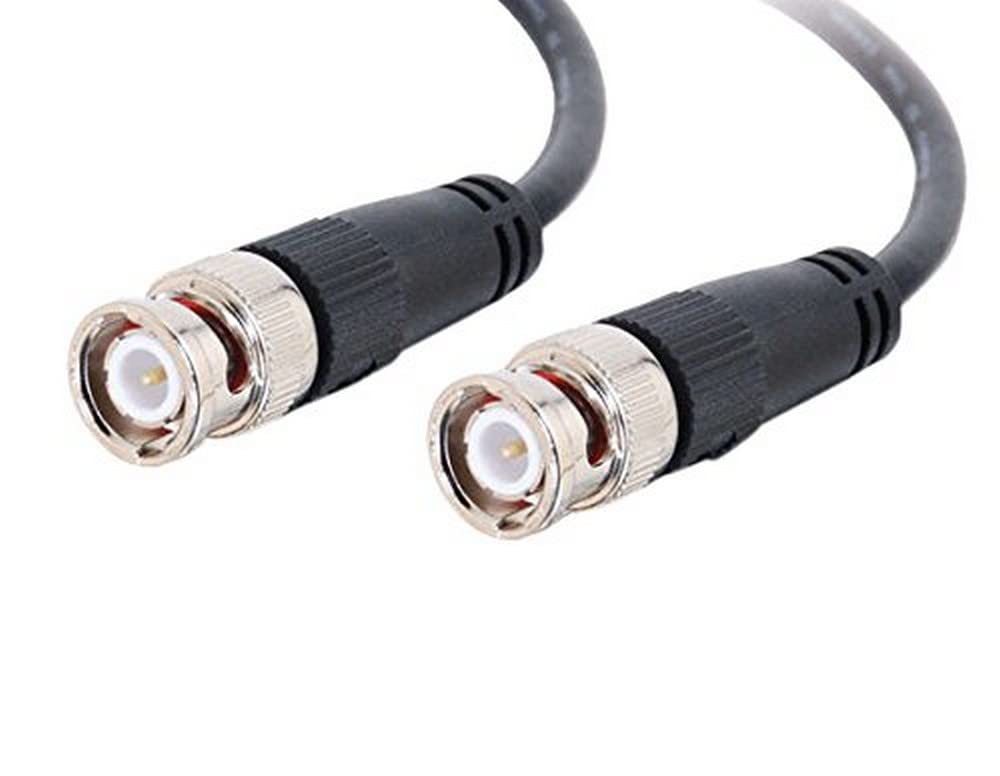 C2G 03186 RG58 BNC Thinnet Coax Cable, Black (15 Feet, 4.57 Meters)
