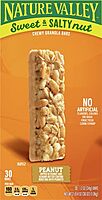 Nature Valley Sweet and Salty Granola Bars, Peanut, 30 Bars, 36 OZ Peanut 30 Count (Pack of 1)