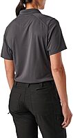5.11 Tactical Women's Helios Short Sleeve Polo Shirt, Jersey Knit Polyester
