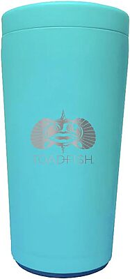 TOADFISH Universal Can Cooler 2.0 - Non-Tipping SmartGrip Stainless Steel