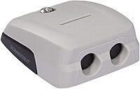 Scanstrut Horizontal Double-Entry Cable Seal - Grey - Multiple Cable Combinations