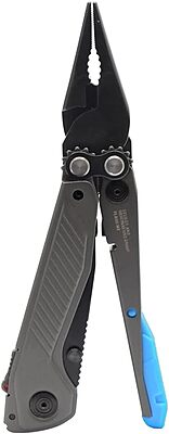 SOG Flash MT Compact EDC Multi-Tool with CRYO D2, 7 Tools, Stainless-Steel Housing