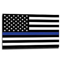 Thin Line Tactical Thin Blue Line Vinyl Sticker Decal