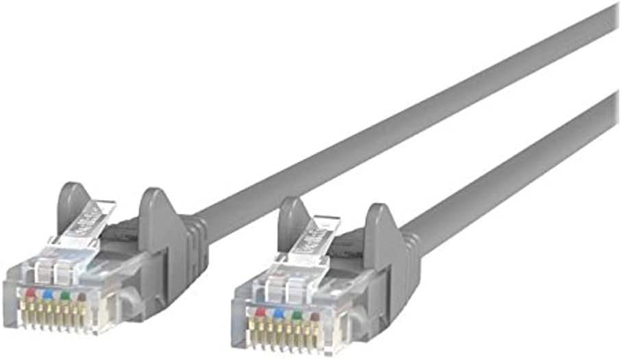 Belkin CAT5e Ethernet Patch Cable Snagless, RJ45, M/M - Patch cable - RJ-45 (M) to RJ-45 (M) - 33 ft - UTP - CAT 5e - molded