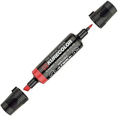 Zig Kurecolor KC1100 Twin Marker Pen Set Natural Colours