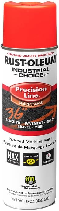 Rust-Oleum Industrial Choice M1600/M1800 Precision Line Inverted Marking Paint