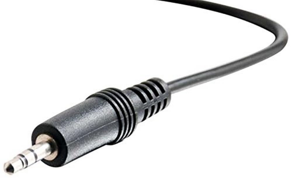 C2G Legrand 3.5MM Stereo Audio Cables, 3.5MM Male to Male Cord, Black Audio Cable with In-Wall - Count, C2G 40413