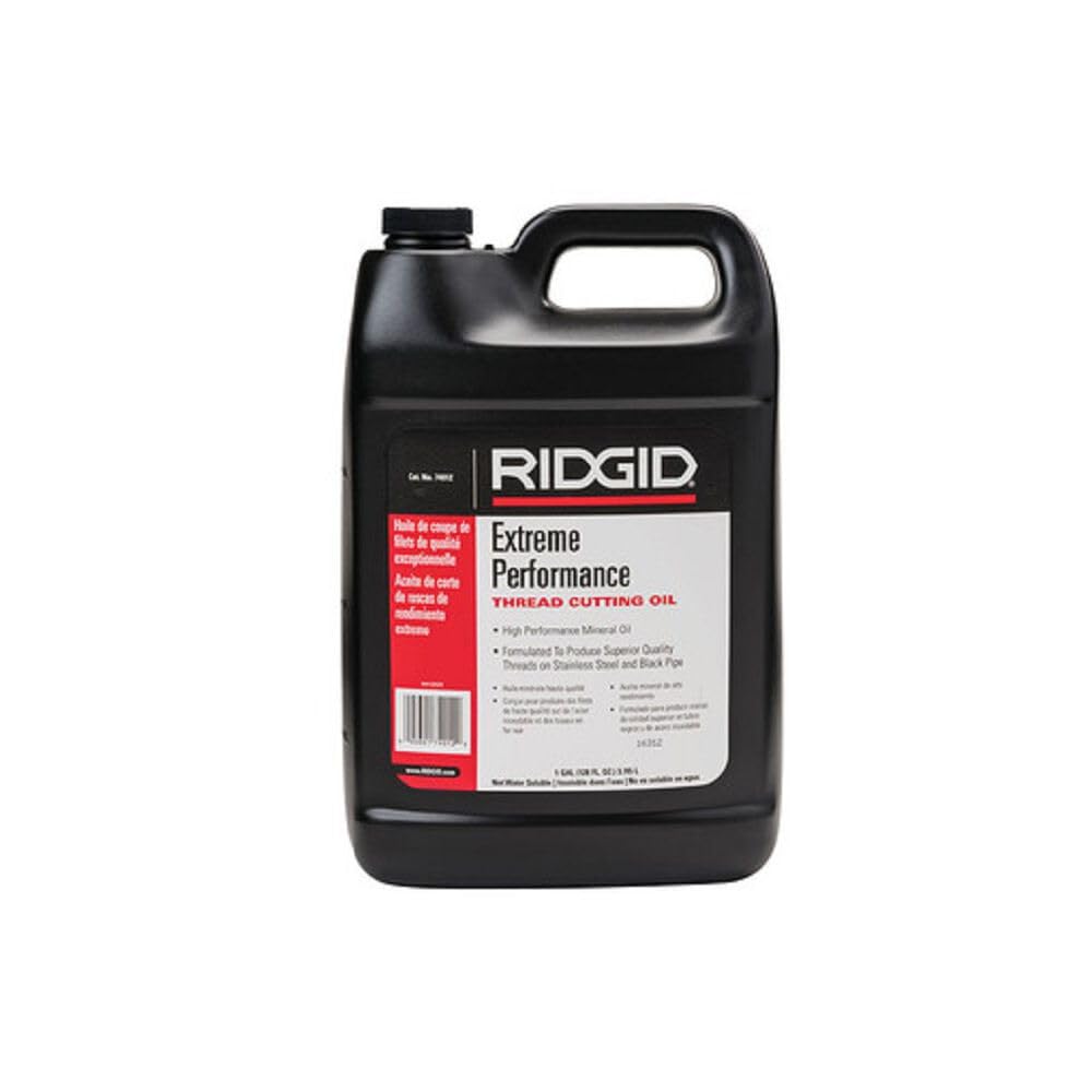 RIDGID 74012 Extreme Performance Thread Cutting Oil, 1 Gal, Halogen, PCB and Chlorine-Free