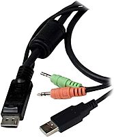 StarTech.com 2-Port USB Cable KVM Switch with Remote Switch