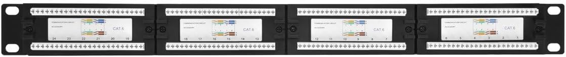 Monoprice Cat6 110-Type Patch Panel (568A/B Compatible)