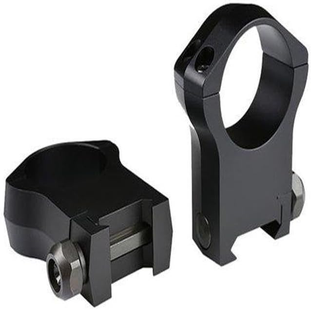 WARNE 7217M Mountain Tech Scope Mounts, 7075/T6 Aluminium, Fits Picatinny Rails, 30mm Scope Rings, Ultra High Matte