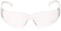 3M VIRTUA PROTECTIVE EYEWEAR 11228-00000-100 CLEAR UNCOATED LENS, CLEAR TEMPLE (Pack of 5)