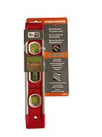 SWANSON TOOLS 9-Inch Magnetic Aluminum Torpedo Level