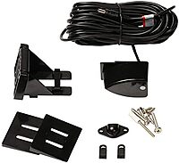 HawkEye DT2BX-TM In-Dash Depth Sounder with Air and Water Temperature (Includes Airmar Transom Mount Transducer)