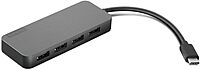 Lenovo USB-C to 4 Port USB-A Hub - USB Type C - External - 4 USB Port(s) - 4 USB 3.0 Port(s)