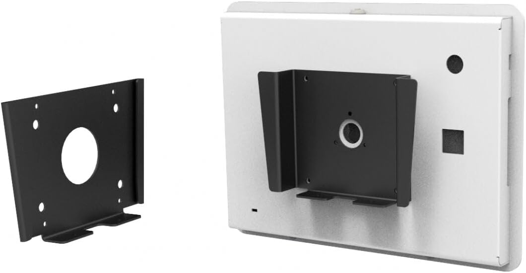 Compulocks VESA Flat Wall Mount Bracket Black - 100mmx100mm VESA Compatible Mount, Simple, Slim, & Secure Mounting - ENWMB