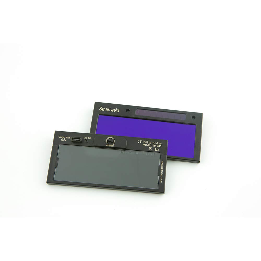 Jackson Safety Smartweld ADF, USB-C Rechargeable, Shade 4/9–13, 2" x 4.25", 46411