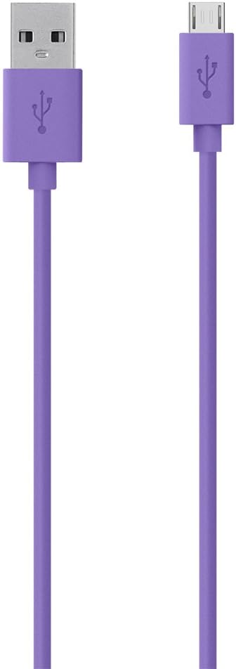 Belkin MIXIT - USB cable - Micro-USB Type B (M) to USB (M) - 4 ft - Purple
