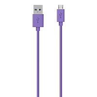 Belkin MIXIT - USB cable - Micro-USB Type B (M) to USB (M) - 4 ft - Purple