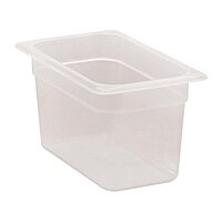 Cambro 46PP190 Translucent Fourth Size x 6" Deep Food Pan
