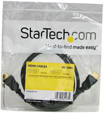 StarTech.com High Speed HDMI Cable with Ethernet - HDMI M/M