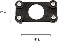 Scotty 441 Backing Plate for 241 & 244 Mount - Black