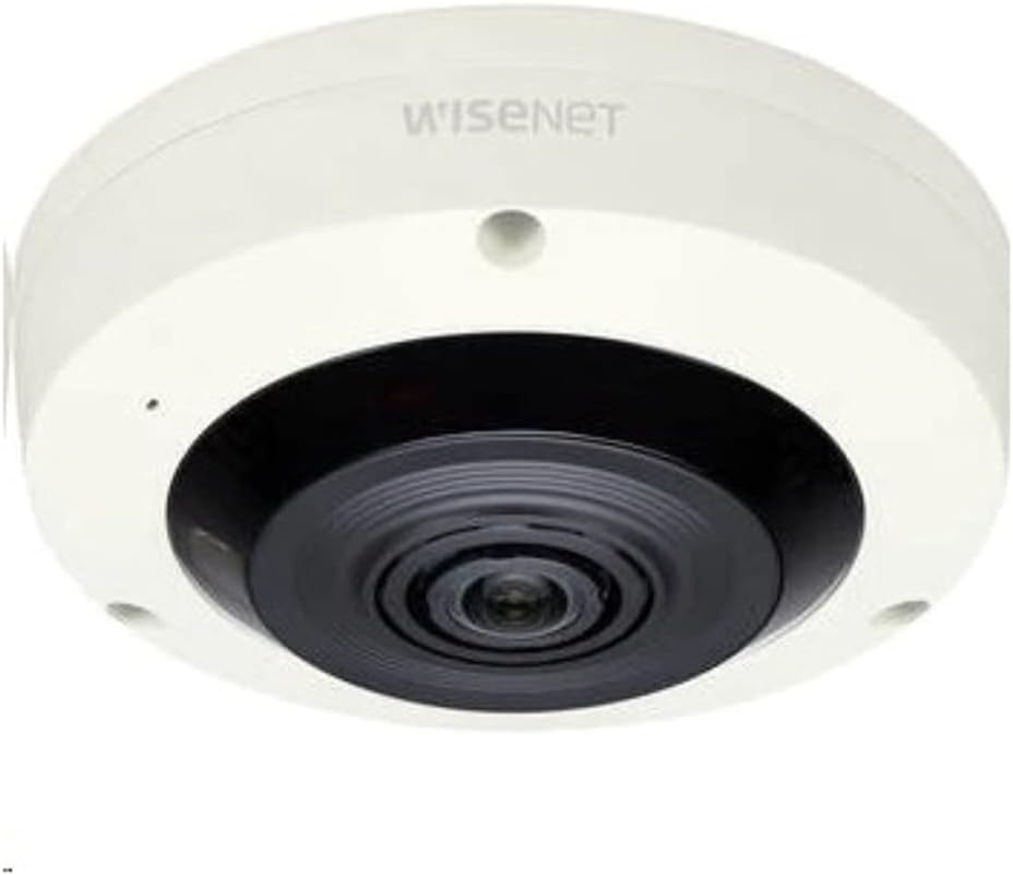 Hanwha Q Series 12MP Sensor 360 Indoor Fisheye Camera Only QNF-9010