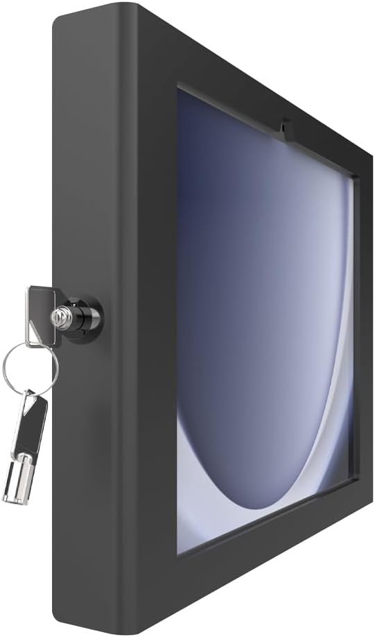 Compulocks Galaxy Tab A9+ Wall Mount Enclosure – Secure Swing Arm Mount for Tablet – Apex Enclosure