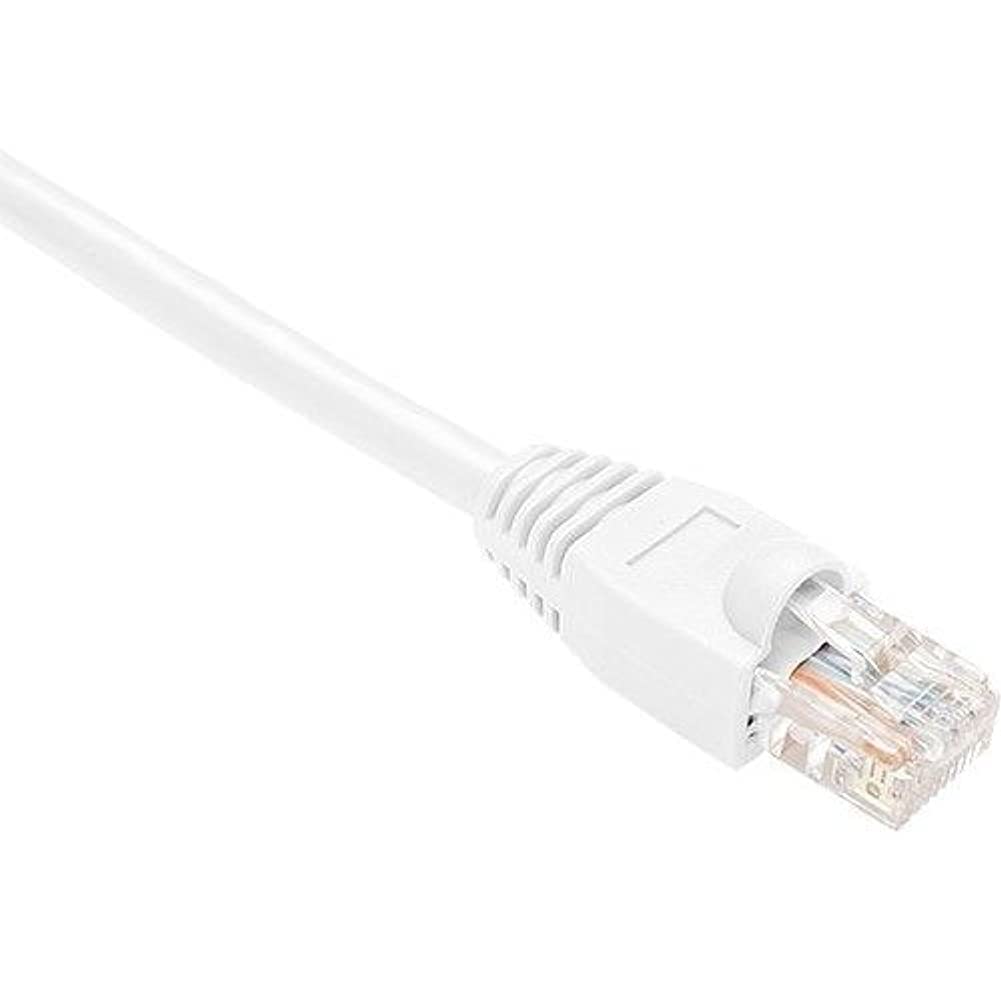 UNIRISE USA Cat6 Ethernet Patch Cable - 6 ft White Booted