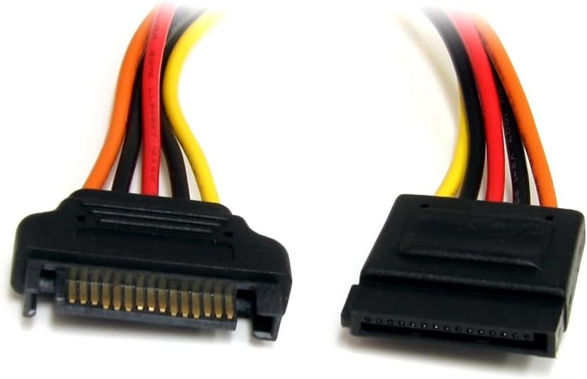 STARTECH.COM 15-Pin SATA Power Extension Cable (Male-to-Female)