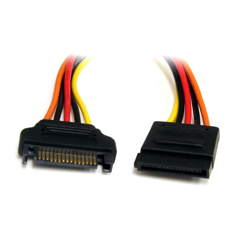 STARTECH.COM 15-Pin SATA Power Extension Cable (Male-to-Female)