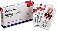 First Aid Only 13-006 First Aid/Burn Cream Packet (Box of 12) 12 Count (Pack of 1)