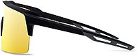 WARBIRD Ghost Wolf Polarized Mono-Shield Safety Sunglasses
