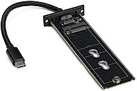 StarTech.com M.2 SSD Enclosure for M.2 SATA Drives - USB 3.1 G - USB-C - Portable M.2 External Enclosure (SM21BMU31CI3)