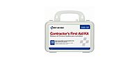First Aid Only 96 Piece Bulk Contractors Kit Plastic Case with Gasket, 1.05 Pound