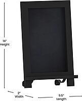 FLASH FURNITURE Canterbury Tabletop Magnetic Chalkboard Sign