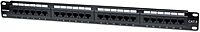 INTELLINET Cat6 UTP Patch Panel - Installer Grade Gold Contacts - Black