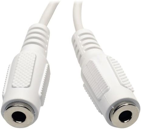 TRIPP LITE P313-06N-WH 3.5mm Mini Stereo Cable Adapter Y Splitter