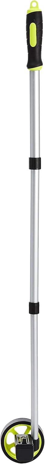 Komelon ML1212 Meter-Man 4-Inch Measuring Wheel, Silver 4in - Diameter Wheel