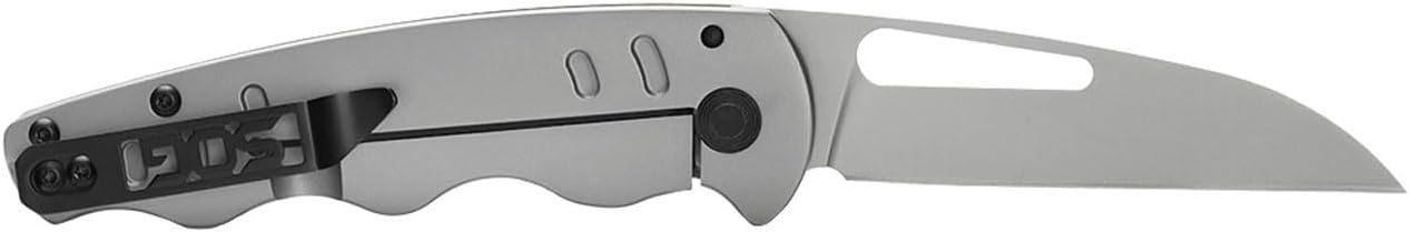 SOG Escape FL Professional Entry-Level Pocket Folding Knife | All-Metal Construction, Frame-Lock, Reversible Pocket Clip
