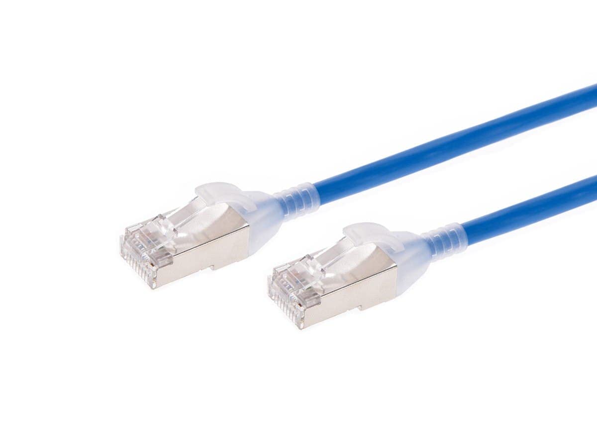 MONOPRICE SlimRun Cat6A 30AWG S/FTP Component Level Ethernet Patch Cable