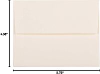 JAM PAPER Booklet Invitation Envelopes