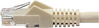 Tripp Lite Cat6 Gigabit Snagless Molded Patch Cable RJ45 M/M 6in 24 AWG 550 MHz